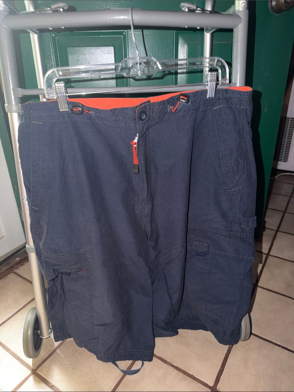No Boundaries Long Cargo Shorts Men’s Lightweight Pants